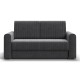 Диван двухместный Этна Велюр Монолит серый