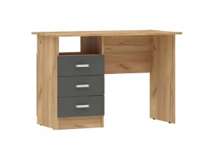 Мартина Стол письменный Графит, Дуб крафт