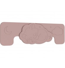Фасад ПВХ доп деталь к кровати Юниор-4 Шарли Pink