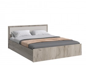 Фиеста NEW Кровать 1,4м Кашемир, Дуб Крафт серый