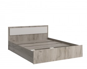 Фиеста NEW Кровать 1,4м Кашемир, Дуб Крафт серый