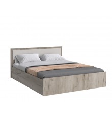 Фиеста NEW Кровать 1,6м Кашемир, Дуб Крафт серый