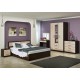 Фиеста Кровать 1,6м Дуб беленый, Венге