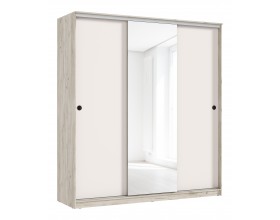 Шкаф-купе Альянс 2,0м Кашемир, Дуб Крафт Серый