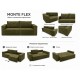 Диван Monte Flex Велюр Оливковый
