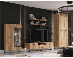 Гостиная Нэнси LOFT компоновка 1 Дуб Крафт