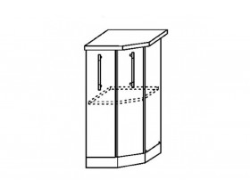 Корпус нижний торцевой угловой СТ 400