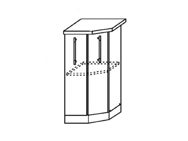 Корпус нижний торцевой угловой СТ 400 Корпус нижний торцевой угловой СТ 400
