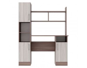 Письменно-компьютерный стол ПКС-6 Шимо темный-Шимо светлый