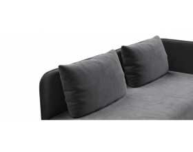 Ирис тахта Велюр Монолит серый