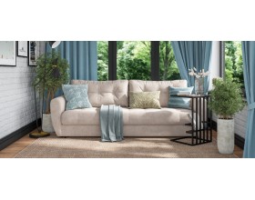 Престон диван Велюр Монолит латте