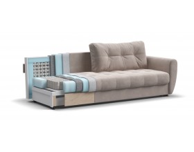 Престон диван Велюр Монолит латте