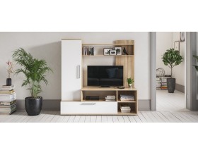 Денвер 150 стенка Сонома, Белый снег