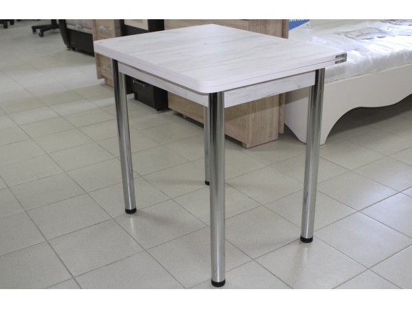 Стол обеденный раскладной 16 мм ПОСТФОРМИНГ 600*800 (1200*800) мм.-013 (ломберный)