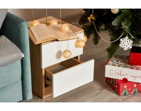 Тумба Симпл Сонома, Белый снег