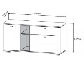 МС Ланс комод К101