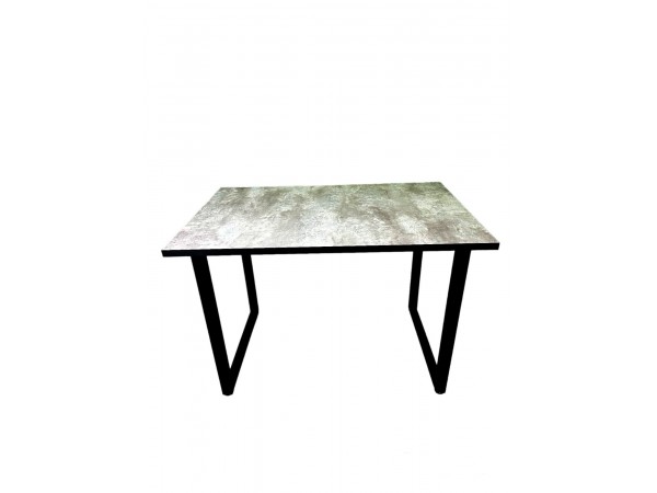 Стол ЛОФТ раздвижной 70*110(+30см) бетон 052