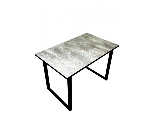 Стол ЛОФТ раздвижной 70*110(+30см) бетон 052