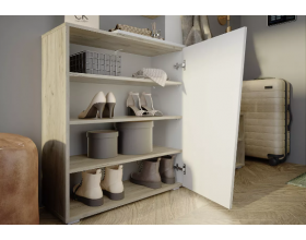 Прихожая Одри Дуб Крафт / Белый