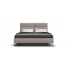 Кровать BOSS LOFT + ПМ 180*200 Орех Парона, MONOLIT Латте