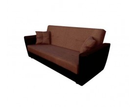 Диван книжка Амстердам комби коричневый