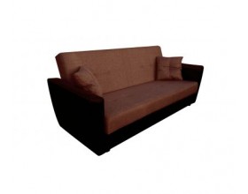 Диван книжка Амстердам комби коричневый