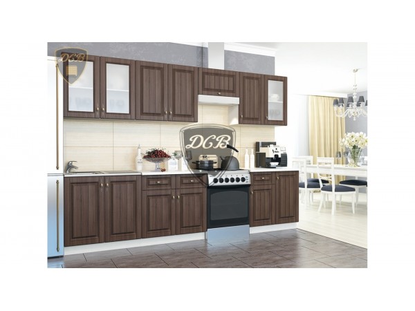 Кухня Вариант фасада Империя Бразильский орех Кухня Вариант фасада Империя Бразильский орех