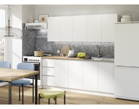 Кухня Мори 2,0 м Белый