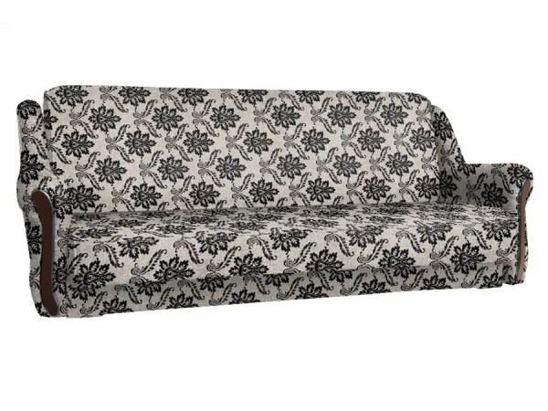 Диван Анна-1 (рогожка вензель коричневый) Диван Анна-1 (рогожка вензель коричневый)