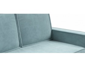 Норд двухместный диван Велюр Монолит аква