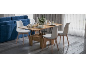 Стол трансформер Люкс Крафт табачный