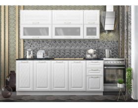 Кухня Вариант фасада Вита Белый 4,1м