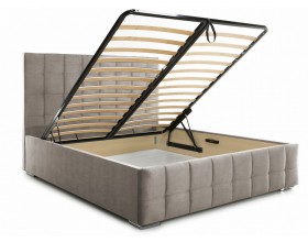 Кровать Пассаж 2 1,8  Mika 10 (Велюр) + ортопедическое основание 