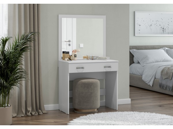 Стол туалетный Ронда СТ-01 белое дерево  Стол туалетный Ронда СТ-01 белое дерево