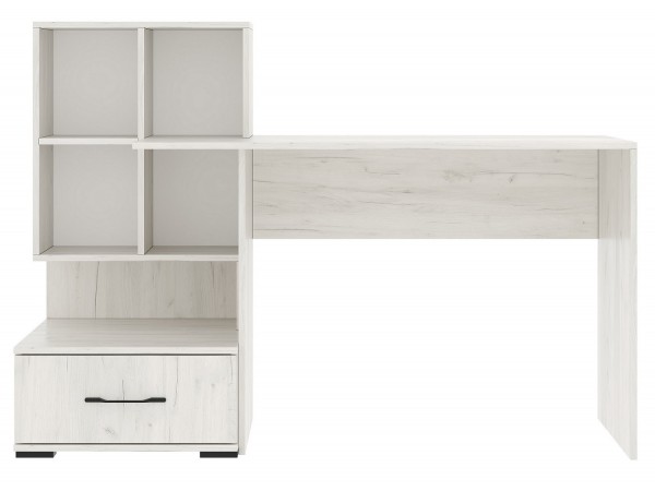 Письменно-компьютерный стол ПКС-10 Крафт белый