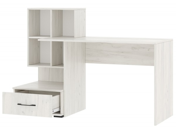 Письменно-компьютерный стол ПКС-10 Крафт белый