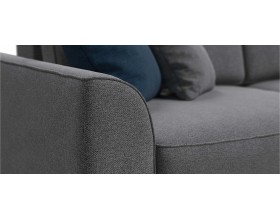 Кинг диван Рогожка Мальмо серый