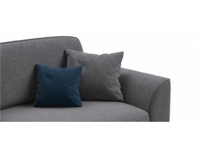 Кинг диван Рогожка Мальмо серый