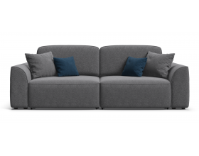 Кинг диван Рогожка Мальмо серый