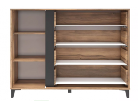 Богемия 463.03 Комод Дуб барокко/Бежевый