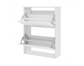 Лофт 117.12 Тумба для обуви 2 фасада Белый
