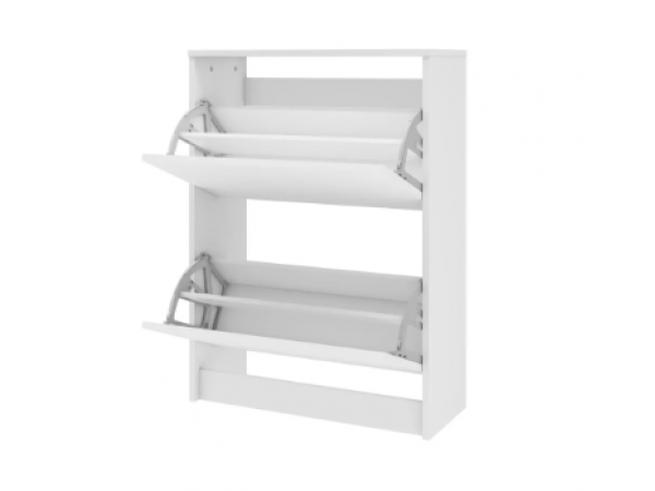 Лофт 117.12 Тумба для обуви 2 фасада Белый