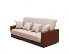 Диван Лондон рогожка бежевая (комби)