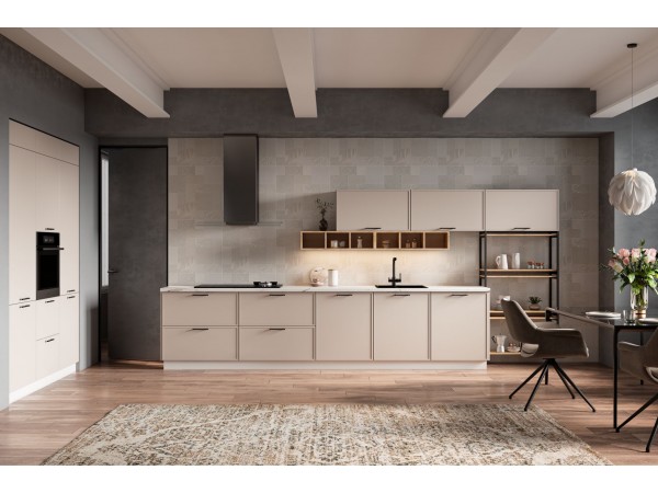 Модульная кухня Марта бежевый скин 3,4 м 