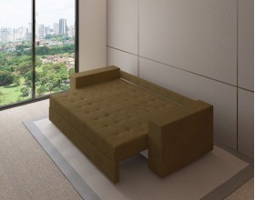 Диван Константин коричневый вельвет