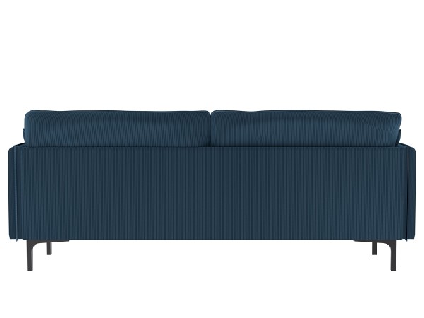 Гостевой диван Сиеста синий велюр