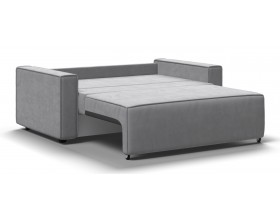 Норд двухместный диван Велюр Монолит сталь