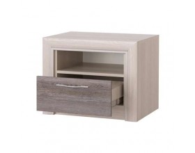 ОКТАВА Тумба прикроватная Клабхаус серый
