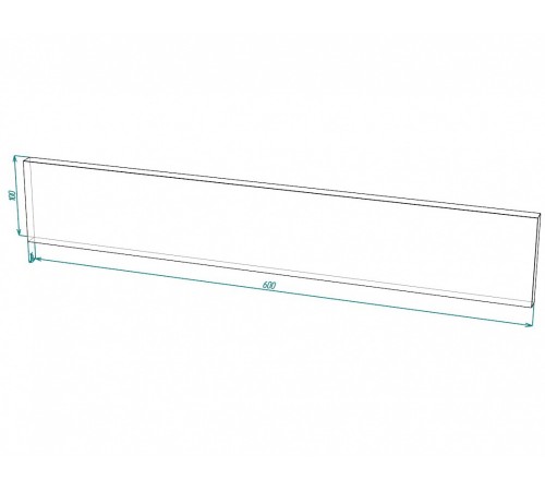 Цоколь ЛДСП кухонный 600мм