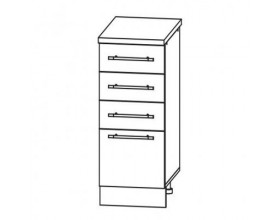 Корпус нижний с ящиками ШНЯ 300